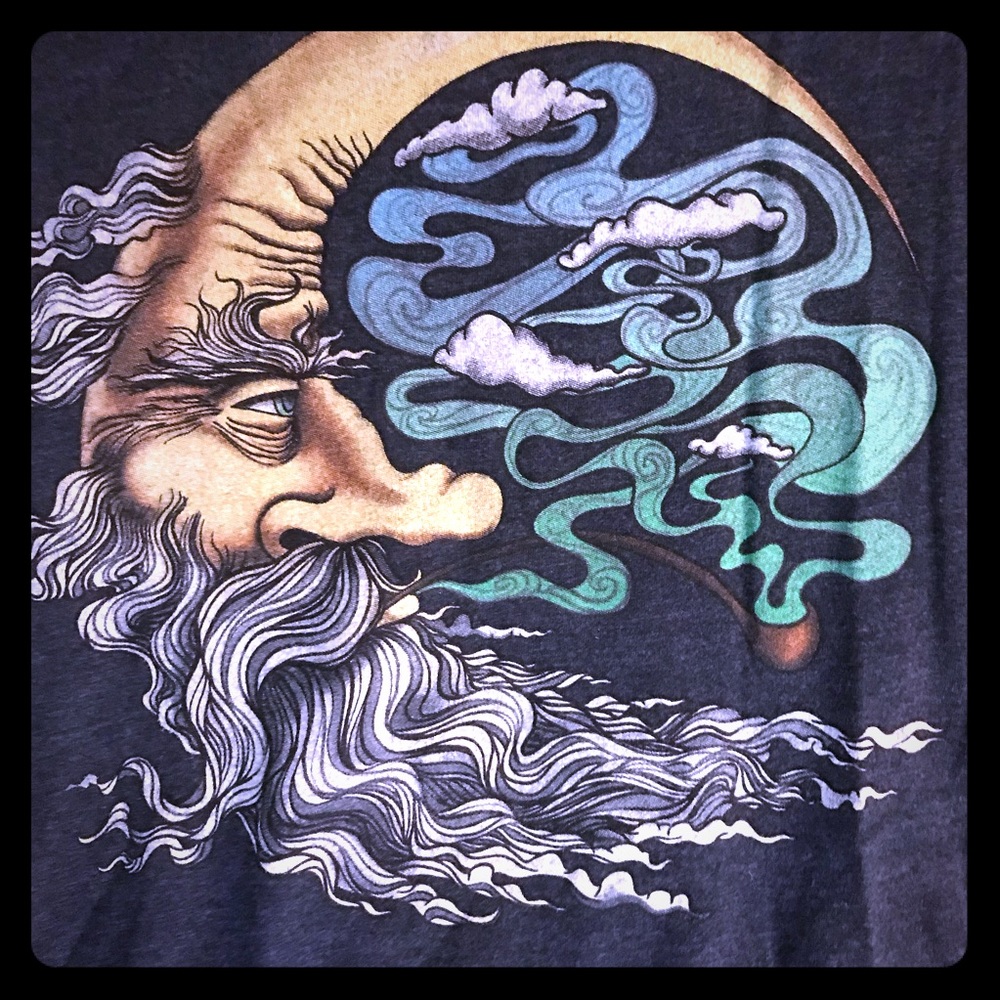 Moon Graphic T-shirt Tee